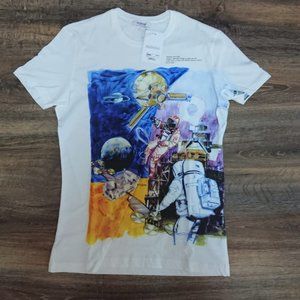 Valentino Men White T-Shirt